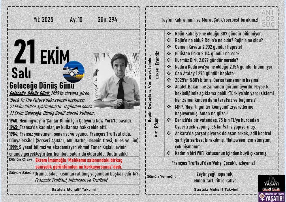 Geleceğe Dönüş Günü 1